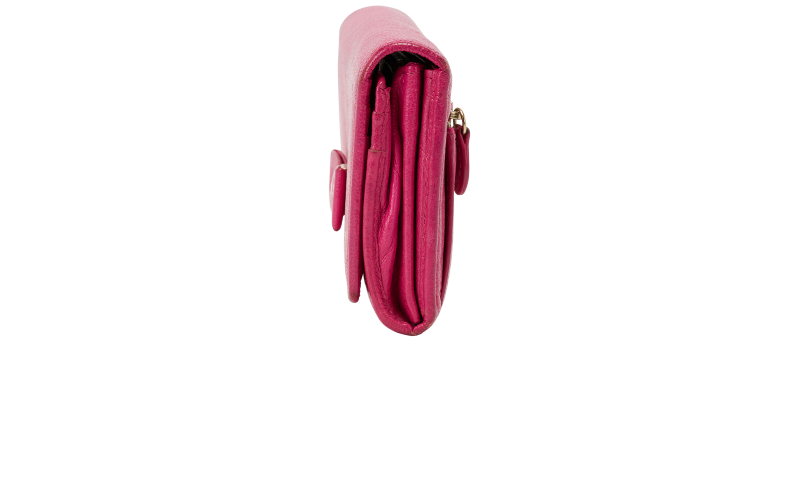 Mulberry Bow Continental Wallet, &pound;90, Accessories, Pink, Leather, Bottom view